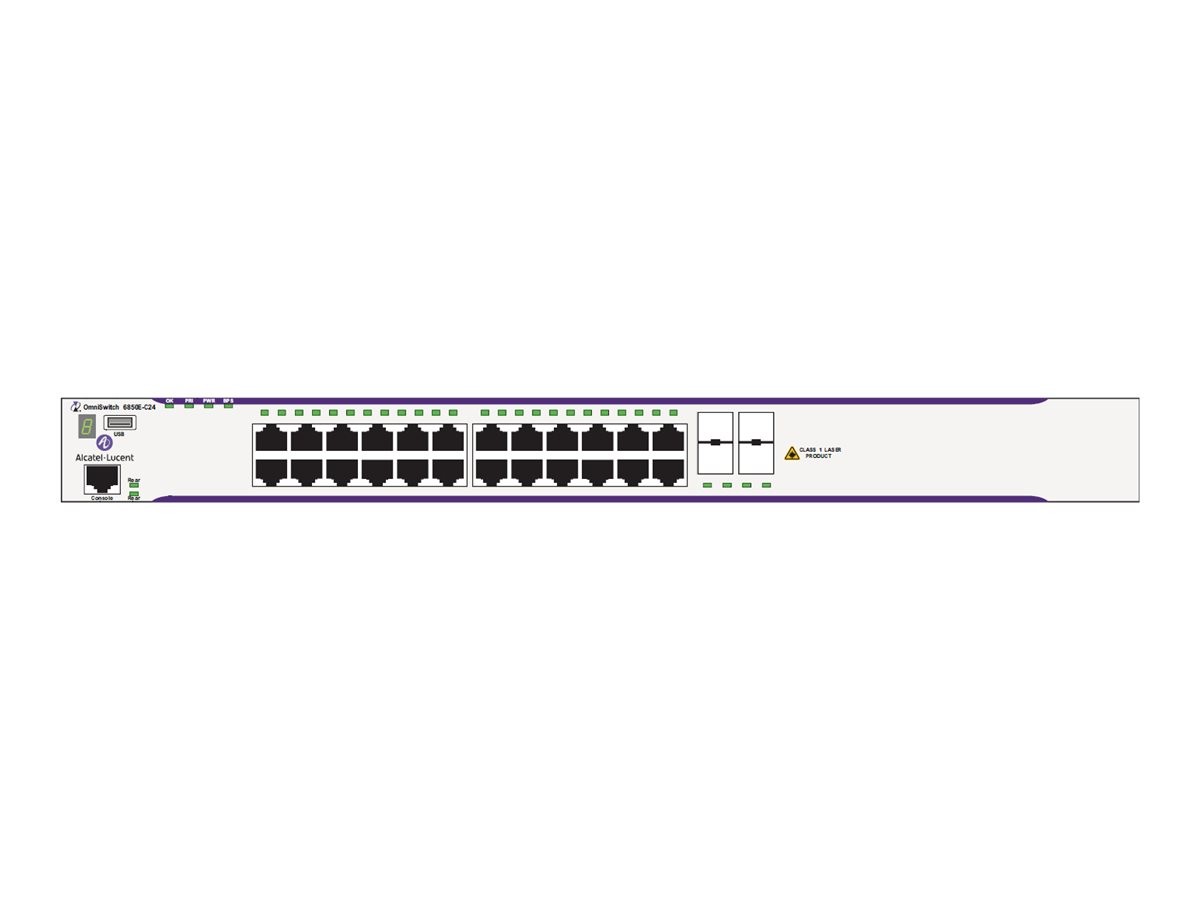 Alcatel-Lucent OS6850E-P24 Switch II price incl VAT 3 yr warranty* B2B