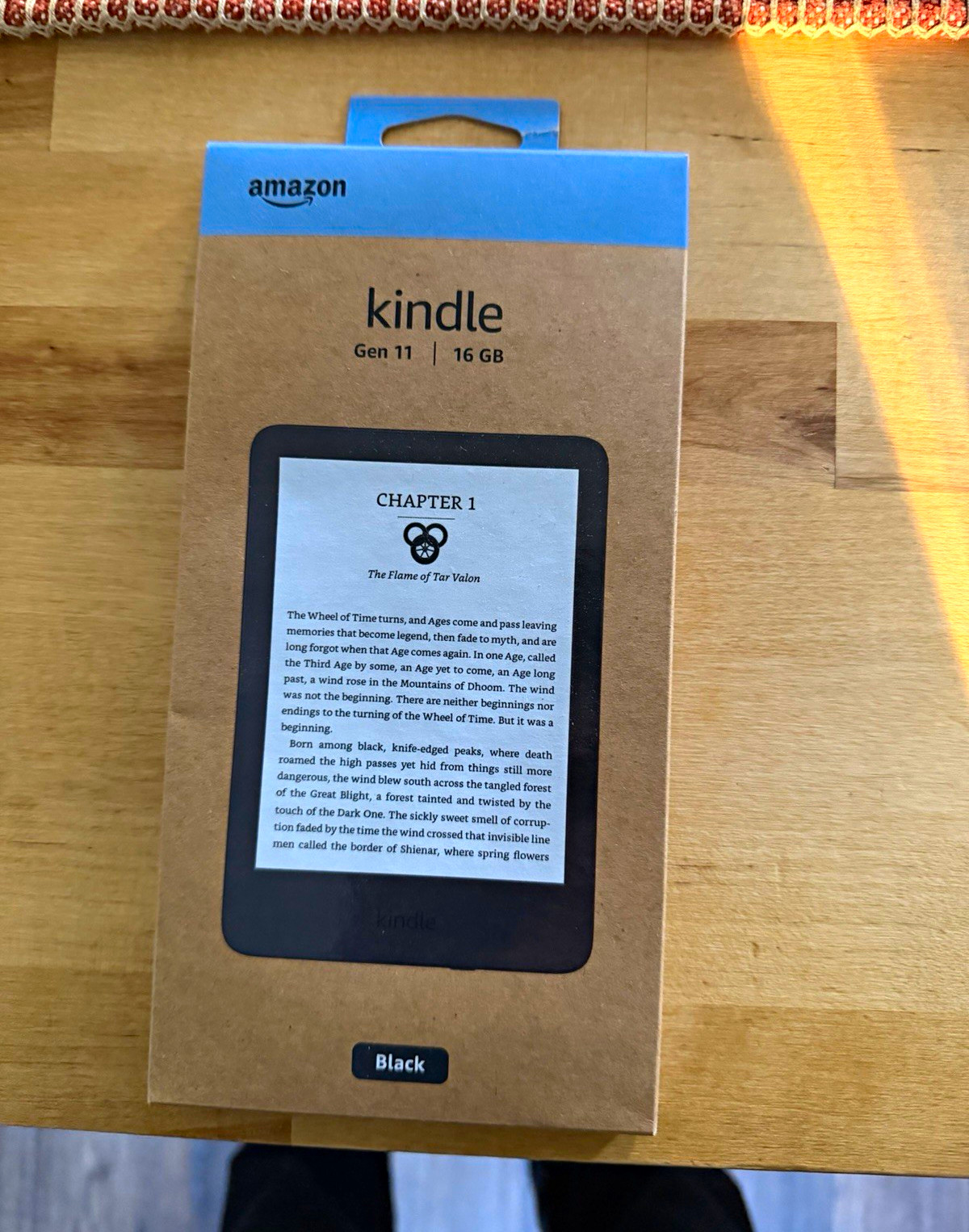 Amazon Kindle 11th Generation eBook Reader 16GB 6in Wi‑Fi Black