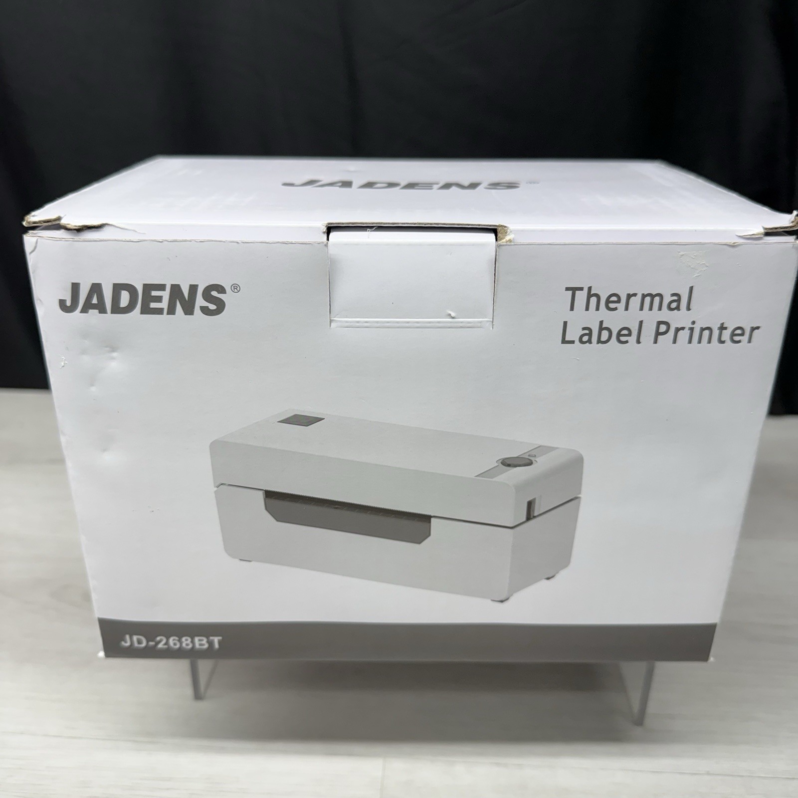 Jadens White Bluetooth Thermal Shipping Label Printer JD-268BT  Brand New