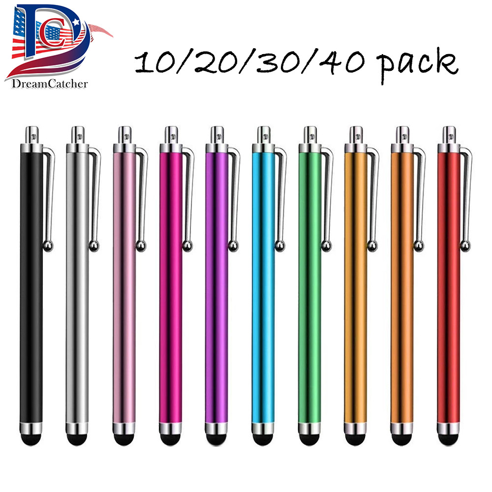 10-40 Pack Stylus Pens for iPad Anti-Scratch Pen Fit Touchscreen Precise Input