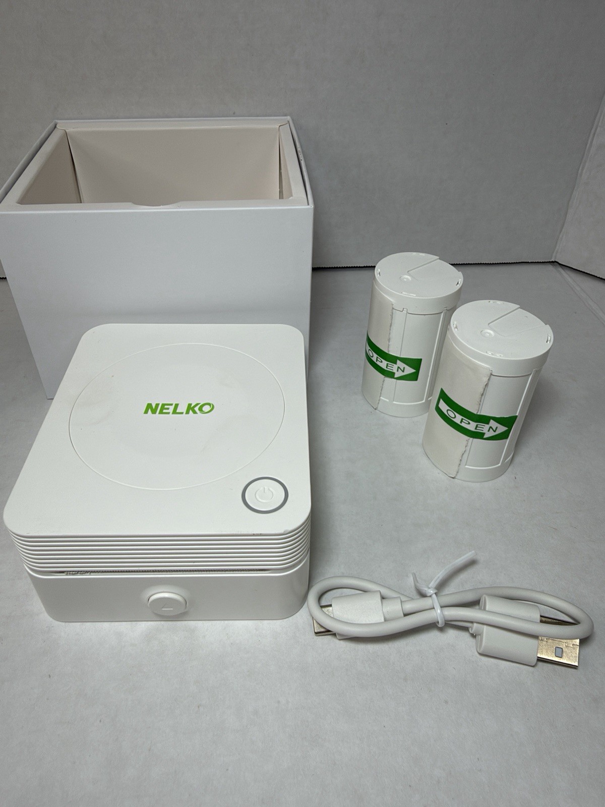 NELKO PM230 Portable Thermal Bluetooth Mobile Printer 2x3 203 DPI B/W