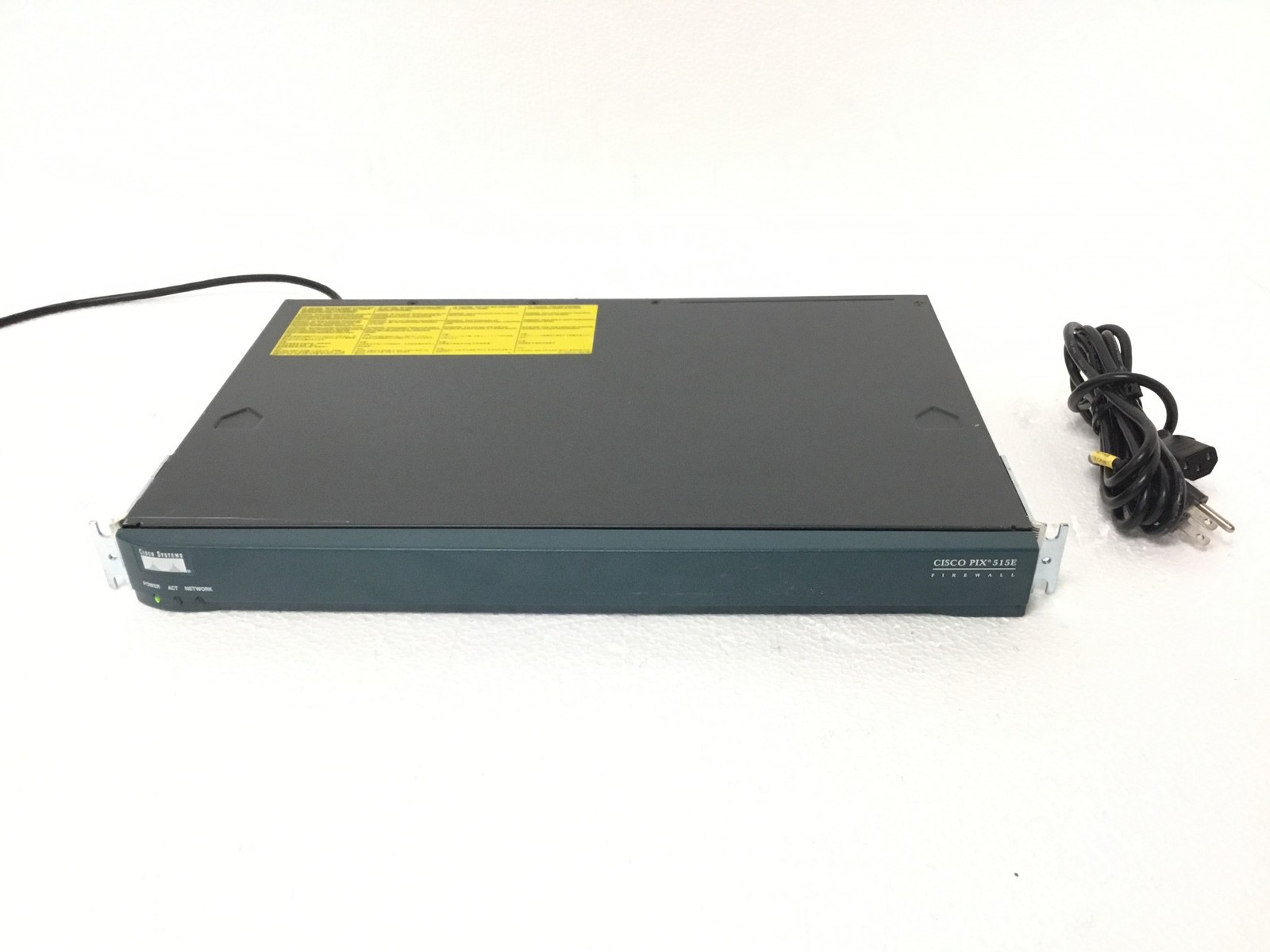 Cisco PIX-515E Firewall Security Appliance w/ Rack Ears  WORKING