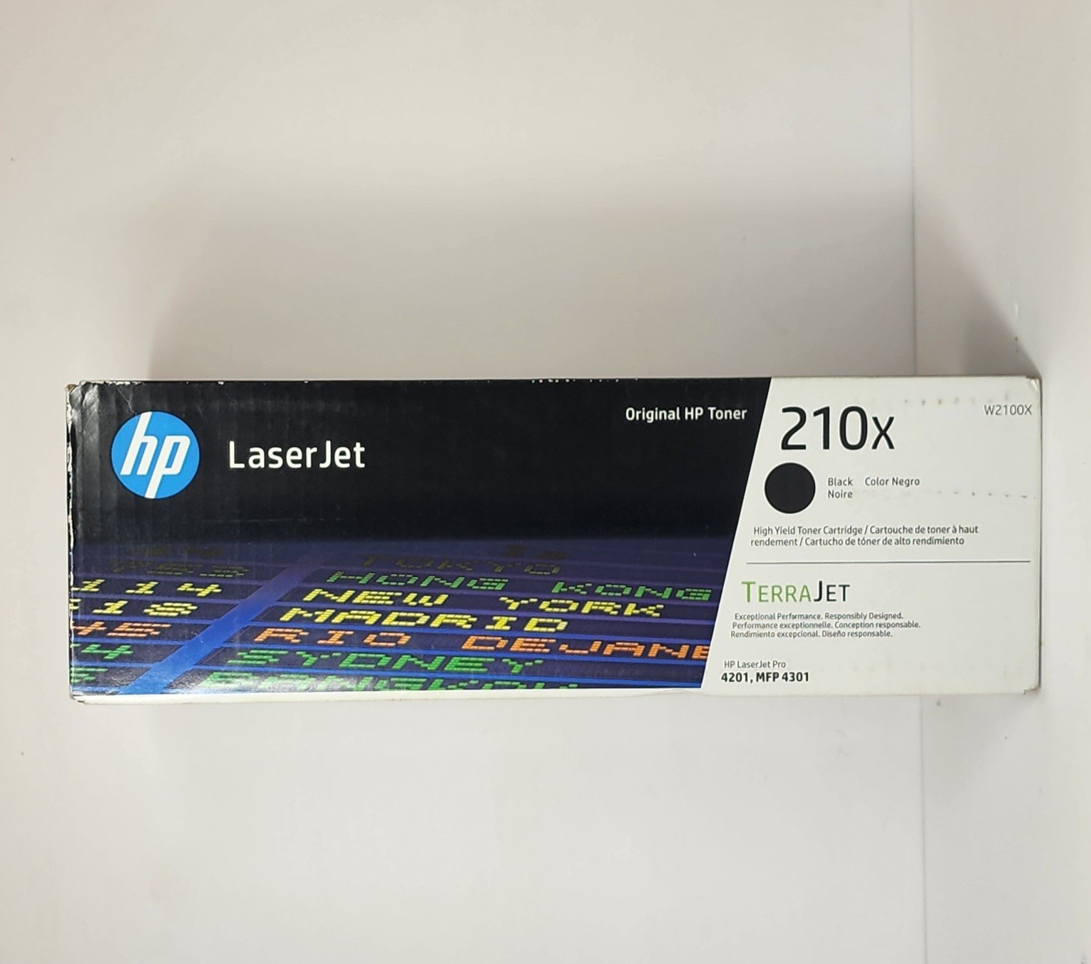 HP (Genuine) 210X Black High-Yield Toner W2100X *NEW SEALED*