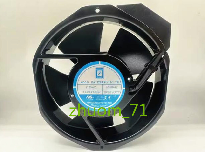 1PC ORION FANS OA172SAPL-11-1 TB 115V 0.25/0.23Amp Inverter cooling fan