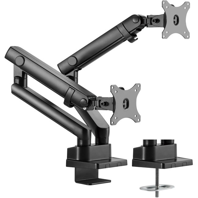 Freedom9 HYDRA2B Dual Monitor Arm Matte Black