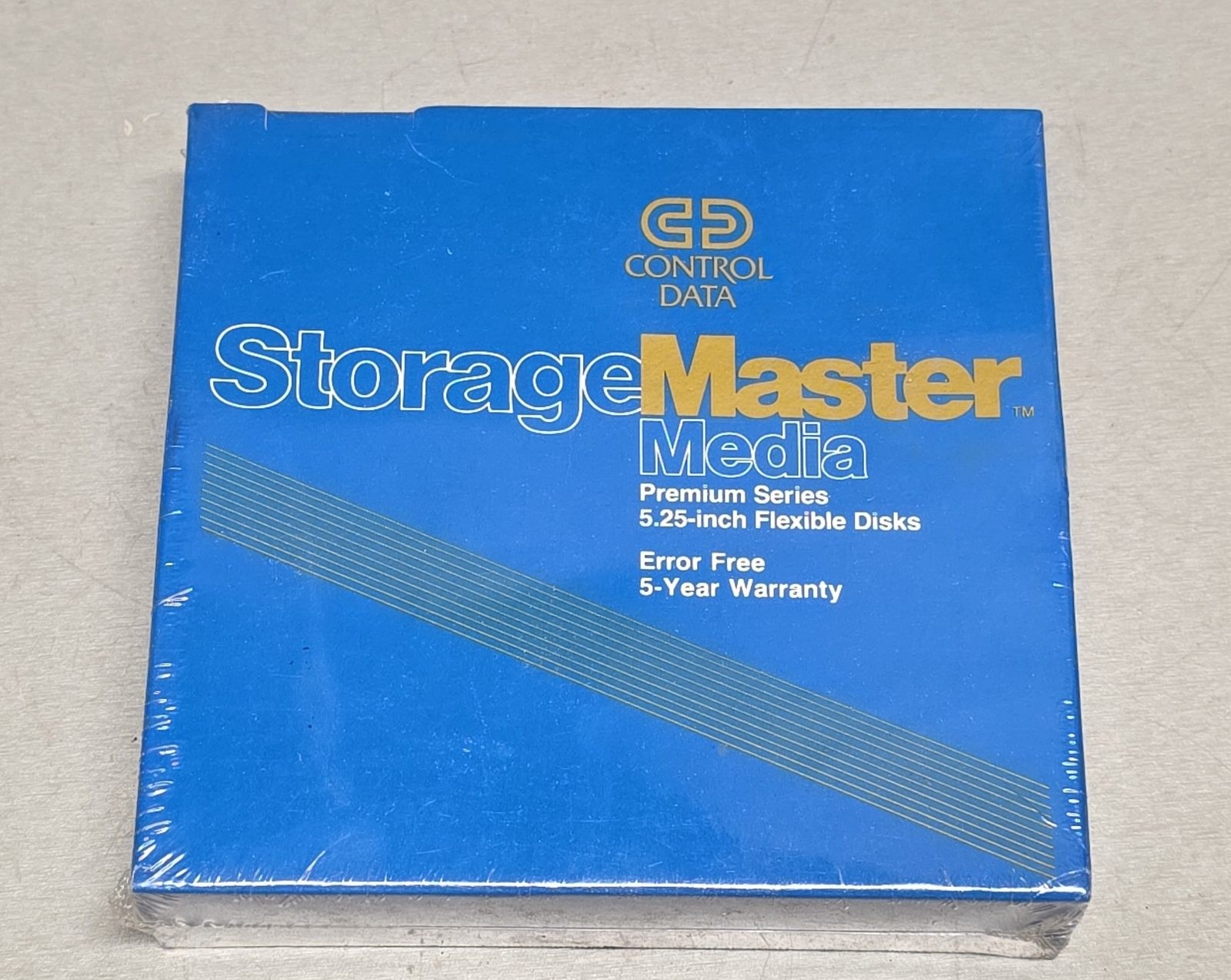 Control Data StorageMaster Media 5.25" Flexible Disks Sealed New Vintage Floppy 