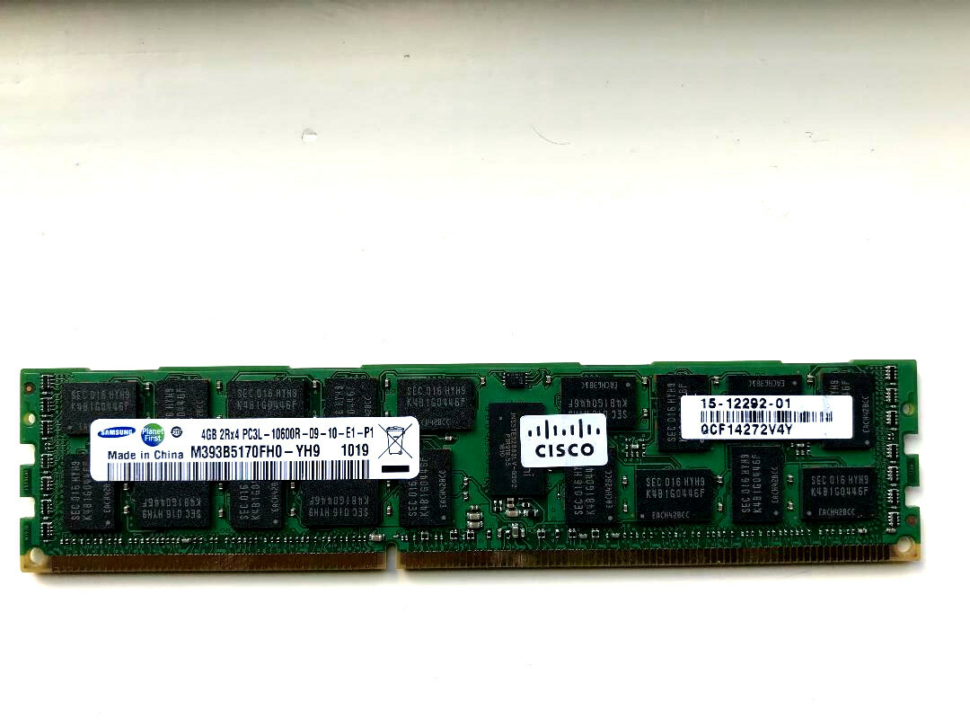 Lot Of 32 Samsung 4GB 2RX4 PC3L-10600R DDR3-1333MHZ ECC M393B5170FH0-YH9