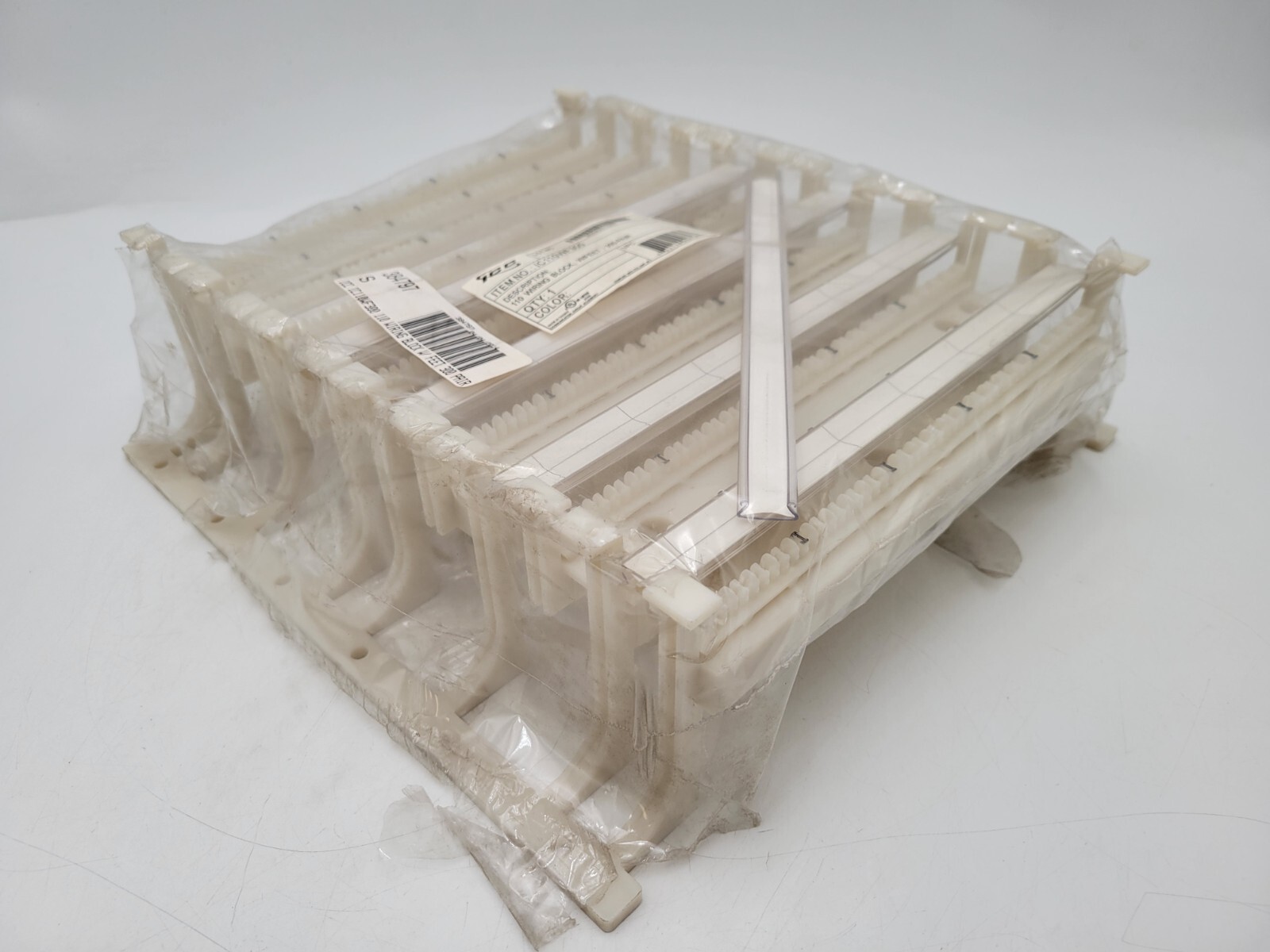 ICC IC110WF300 110 Wiring Punch Block with Feet 300-Pair Cat5e Wall Mounted