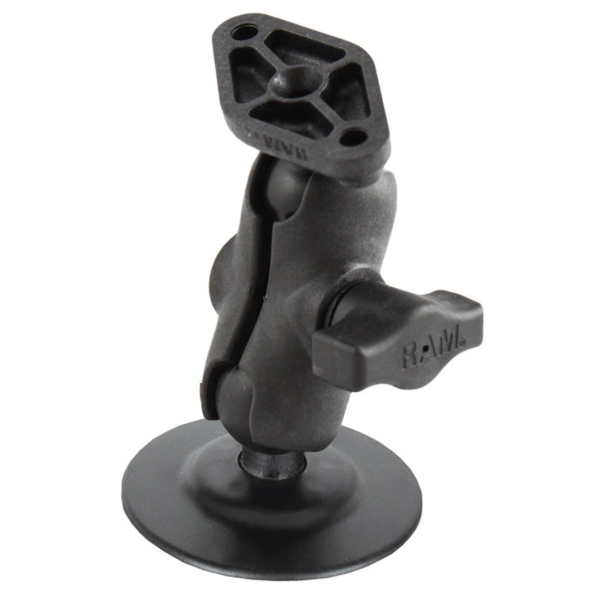 RAP-B-378-A-238U  RAM Flex Adhesive Double Ball Mount with Diam...