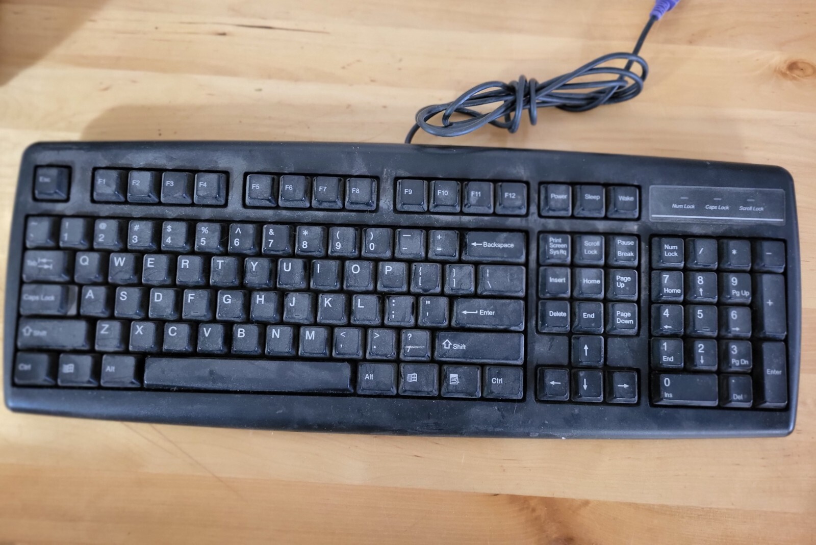 VINTAGE AOPEN BLACK KEYBOARD