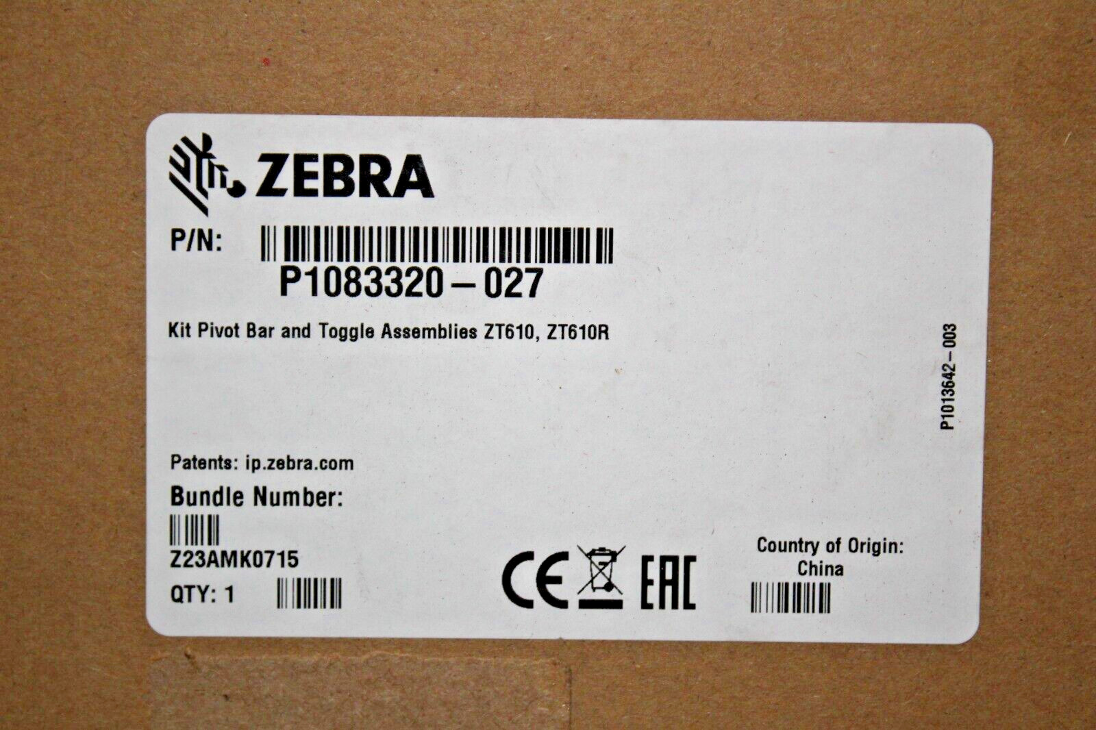 P1083320-027 Original Kit Toggle Bar for Zebra ZT610 Thermal Label Printer 