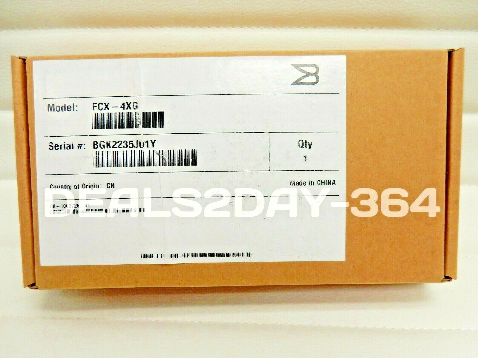 NEW Brocade FCX-4XG Expansion Mod 4x 10Gb SFP+ FCX624 FCX648 Optical Network JMW