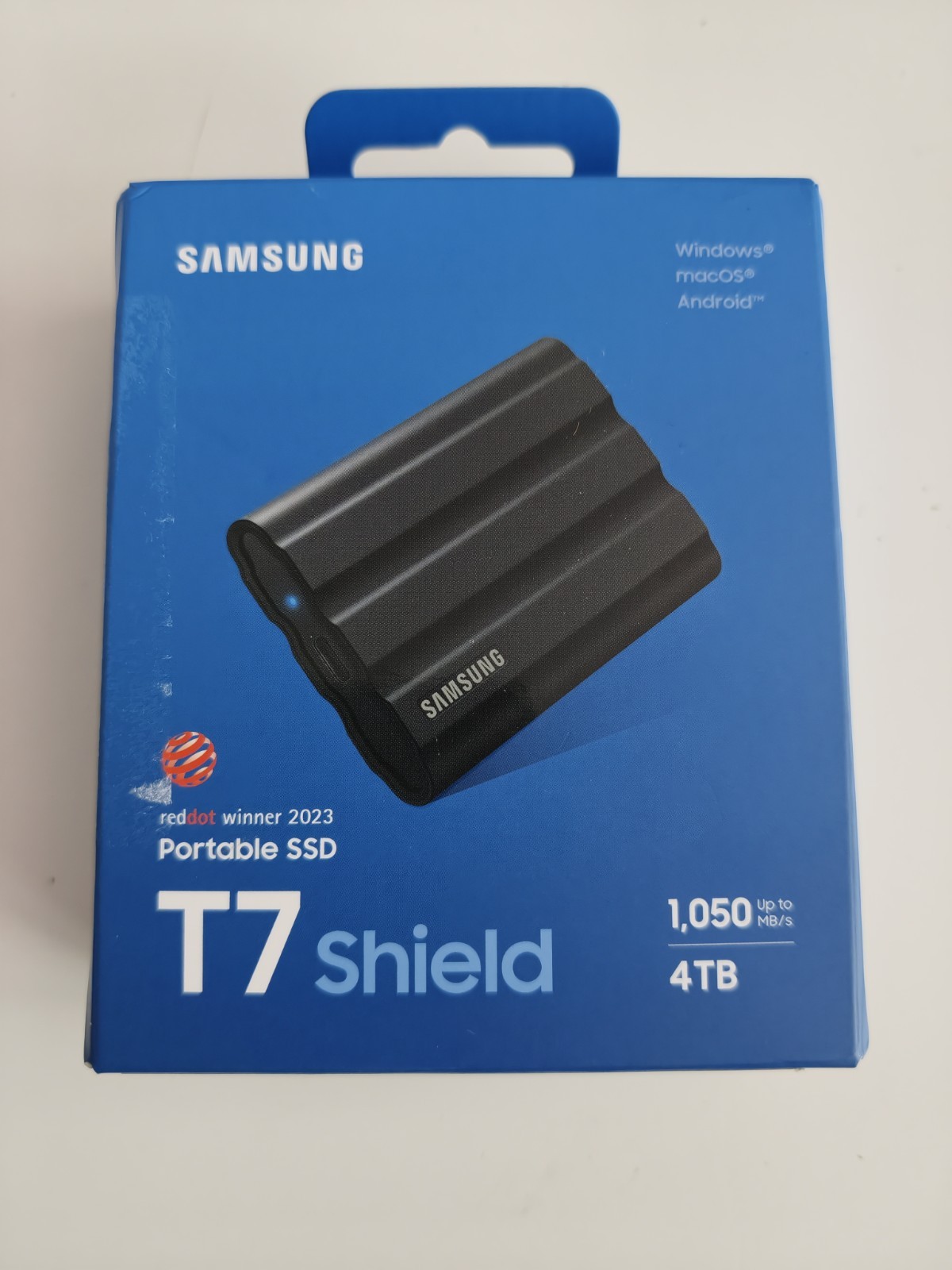 New Sealed - Samsung T7 Shield 4TB External SSD - MU-PE4T0S