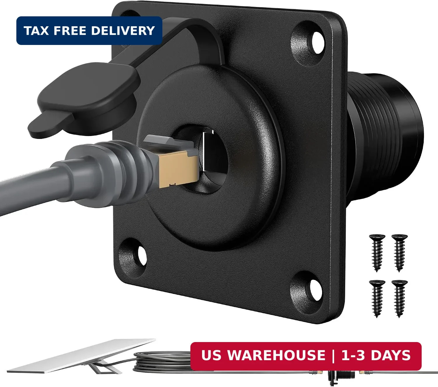Starlink Wall Pass Through Kit Standard 4/Mini Ethernet Cable Pass Through | Sta