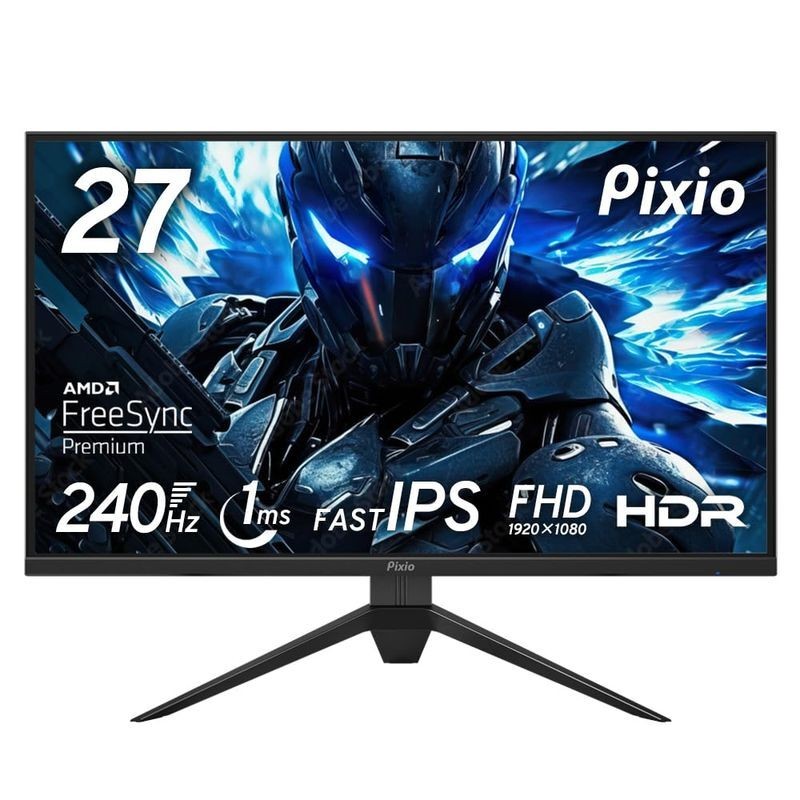 Pixio PX279 Prime 27 Inch FHD IPS Gaming Monitor 240Hz 1ms Unused