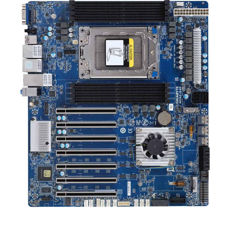 Gigabyte MC62-G40 (rev.1.0) MB For AMD Ryzen Threadripper PRO WRX80 5995wx