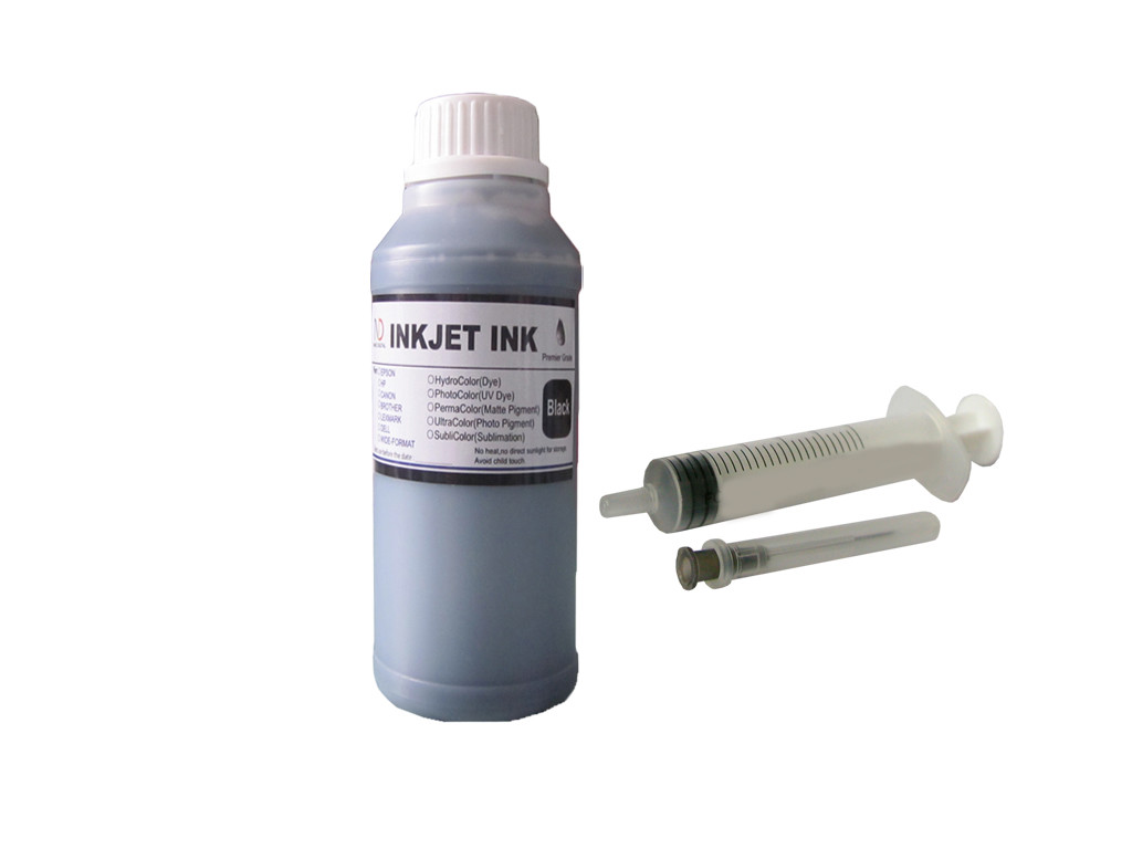 ND Non-original 250ml dye black ink for T200 WorkForce WF-2520 WF-2530 WF-2540