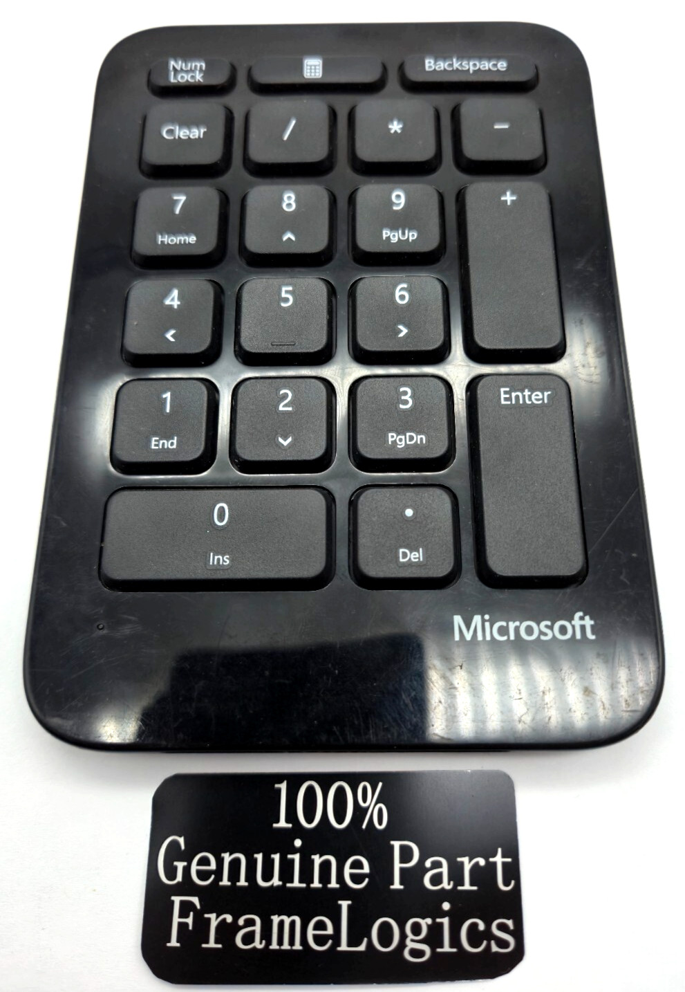 Microsoft 1558 Sculpt Ergonomic Number Key Pad Wireless NO USB DONGLE (Untested)