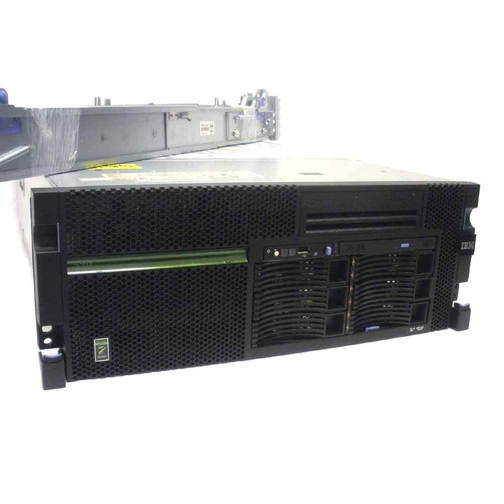 IBM 8203-E4A iSeries 520 Single Core 4.2GHz 4GB 4x 139GB DVD OS 7.1 5 Users