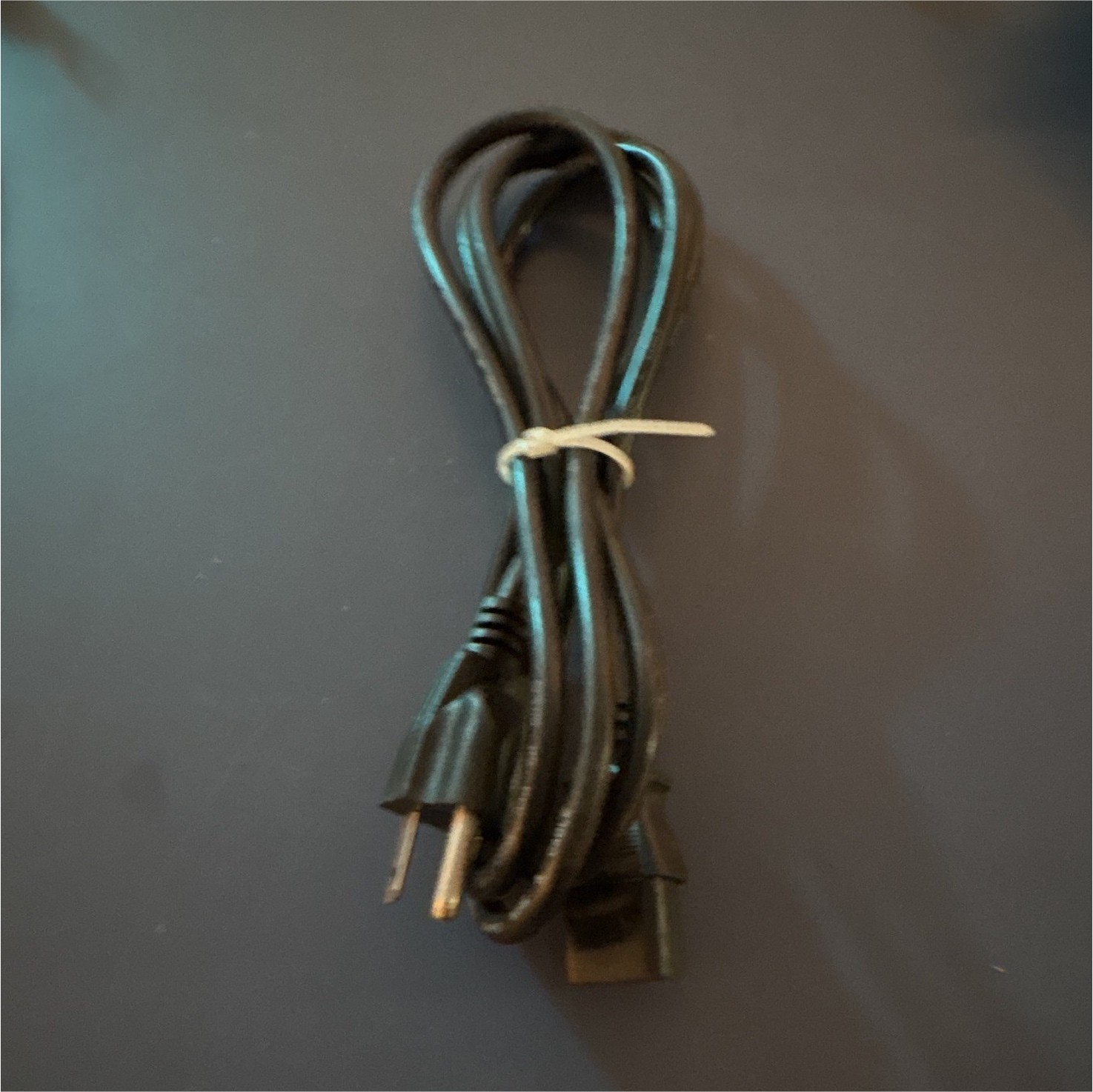 Black 6 ft AC Power Cable Cord 3-Prong Plug to IEC C13 Female Connector