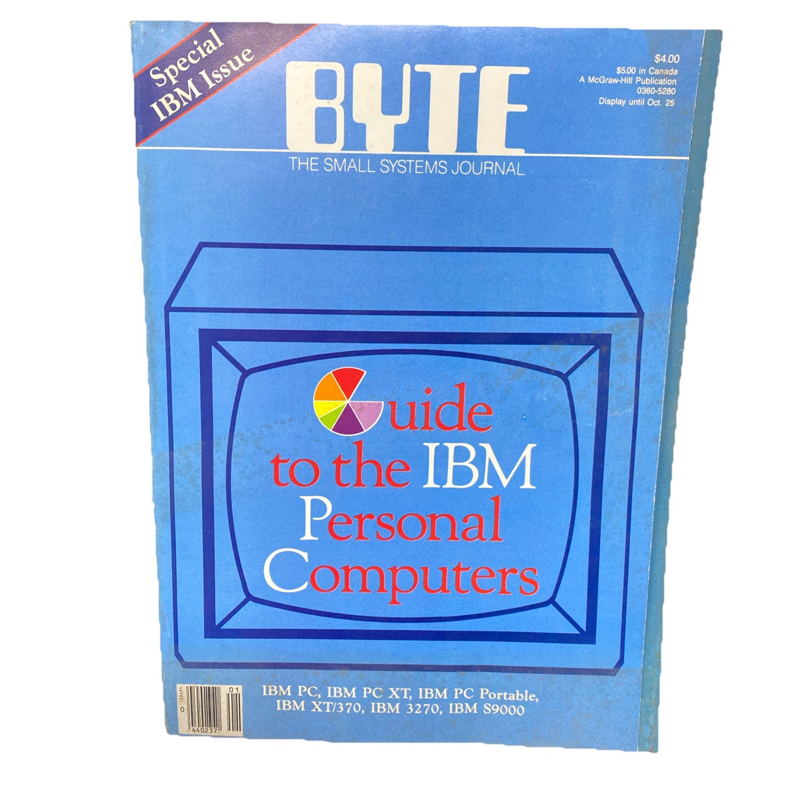 Vintage BYTE The Small Systems Journal Special Issue Guide To The IBM PCs 
