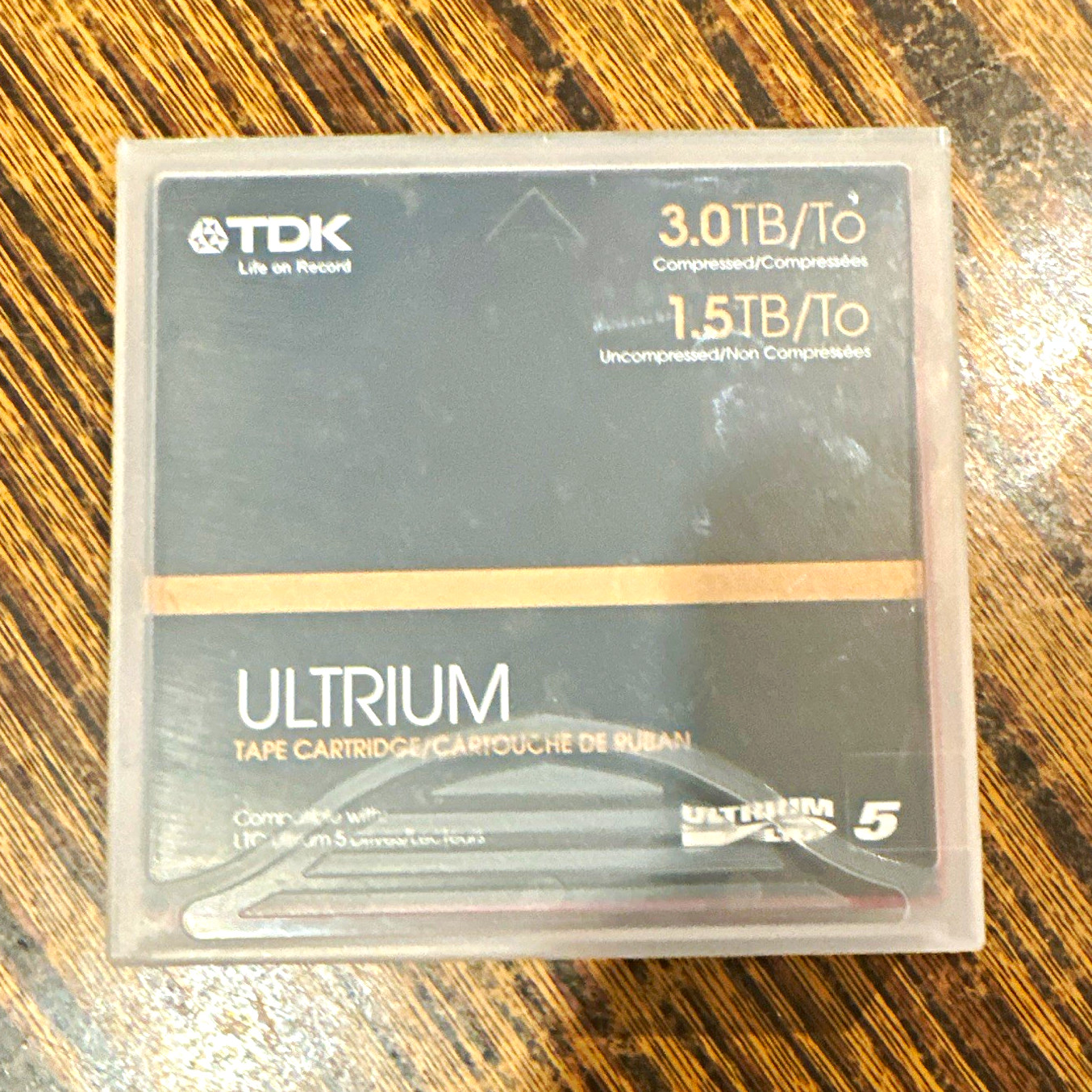 TDK LTO Ultrium 5 LTO-5 Recordable Tape Cartridge 1.5TB MPN 61857