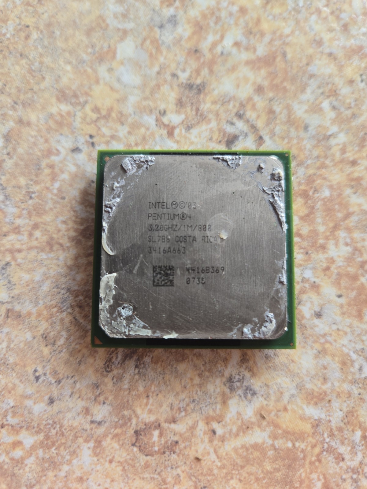 Intel Pentium 4 SL6WE 3.20GHz Socket 478 CPU Processor 512KB Cache 800MHz FSB