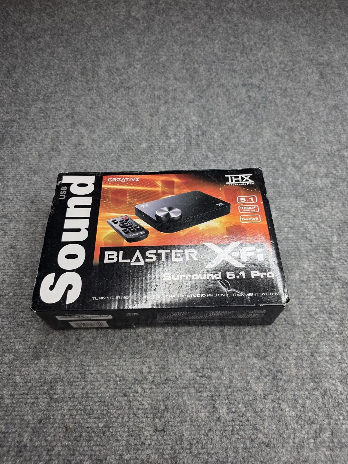 Creative Sound Blaster X-Fi Surround 5.1 Pro USB External Sound Card SB1095