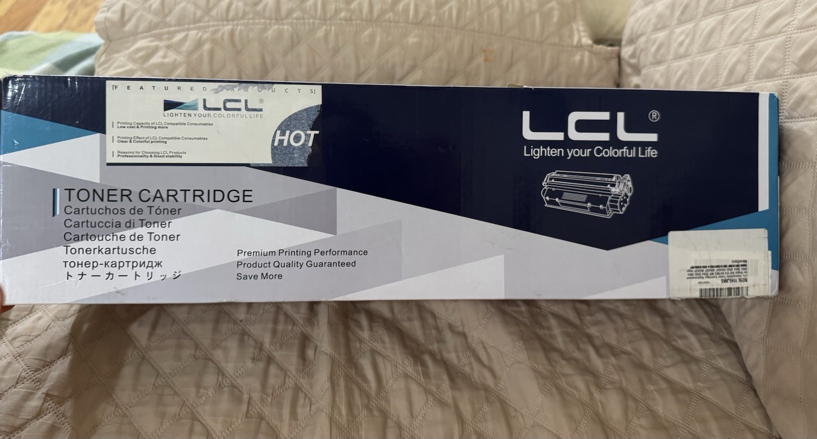 LCL Laser Printer Toner Cartridge- BLACK  LCL-842124