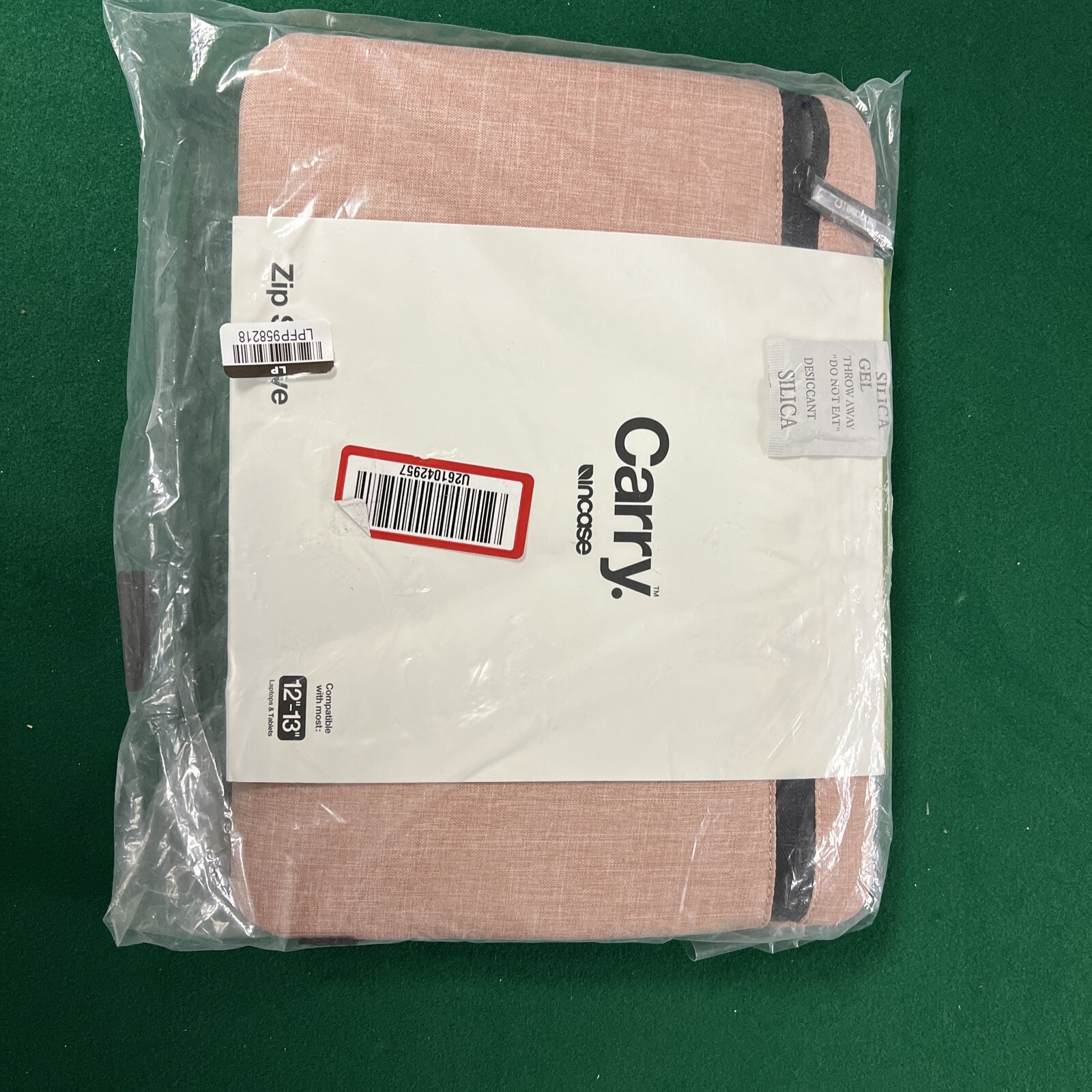 Incase Carry Zip 13" Notebook Carrying Sleeve Case│Woolenex│Light-Weight│Pink
