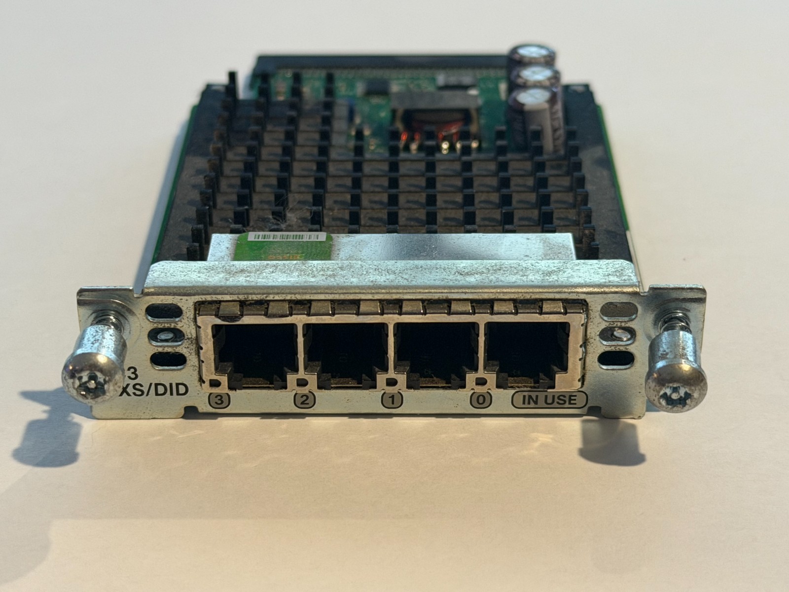 Cisco VIC3-4FXS/DID Voice Interface Card - 4 FXS Ports, Digital Integration