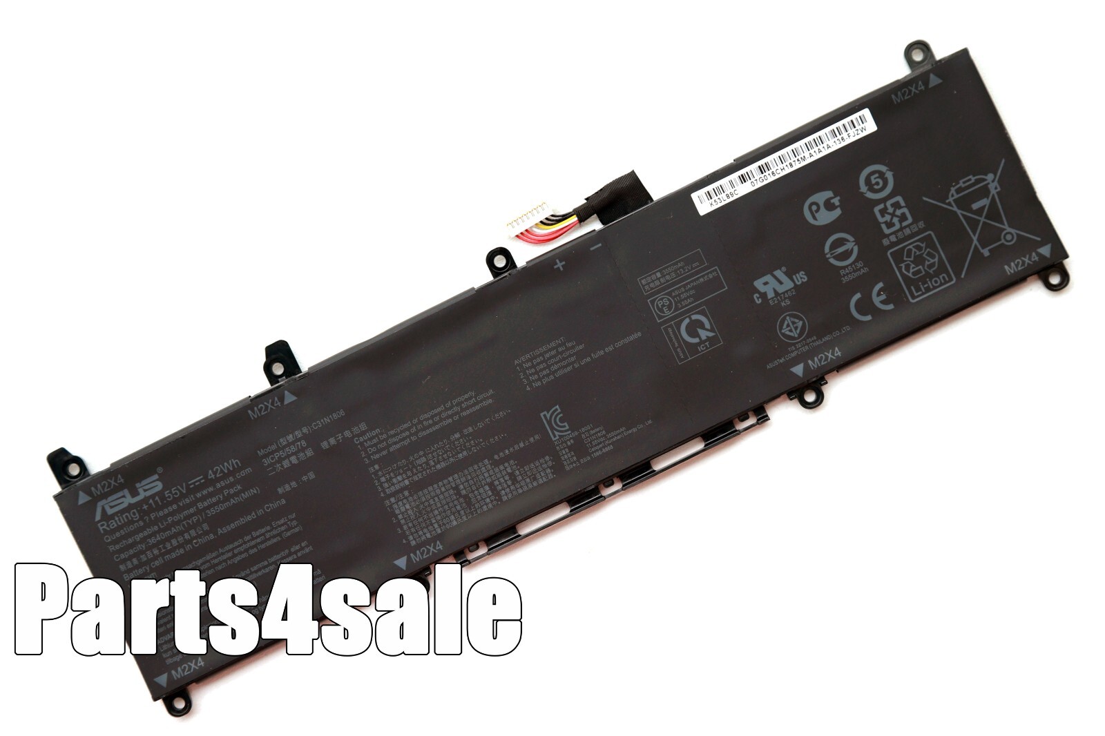 New Genuine C31N1806 Battery for Asus adol 13FN 13U VivoBook S13 S330FA S330FN