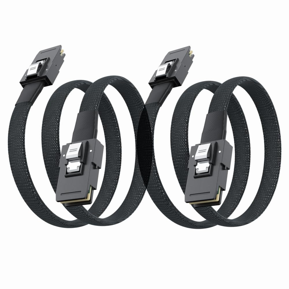 SFF-8087 to SFF-8087 6G Internal Mini SAS Cable for Server Backplane/RAID Card,