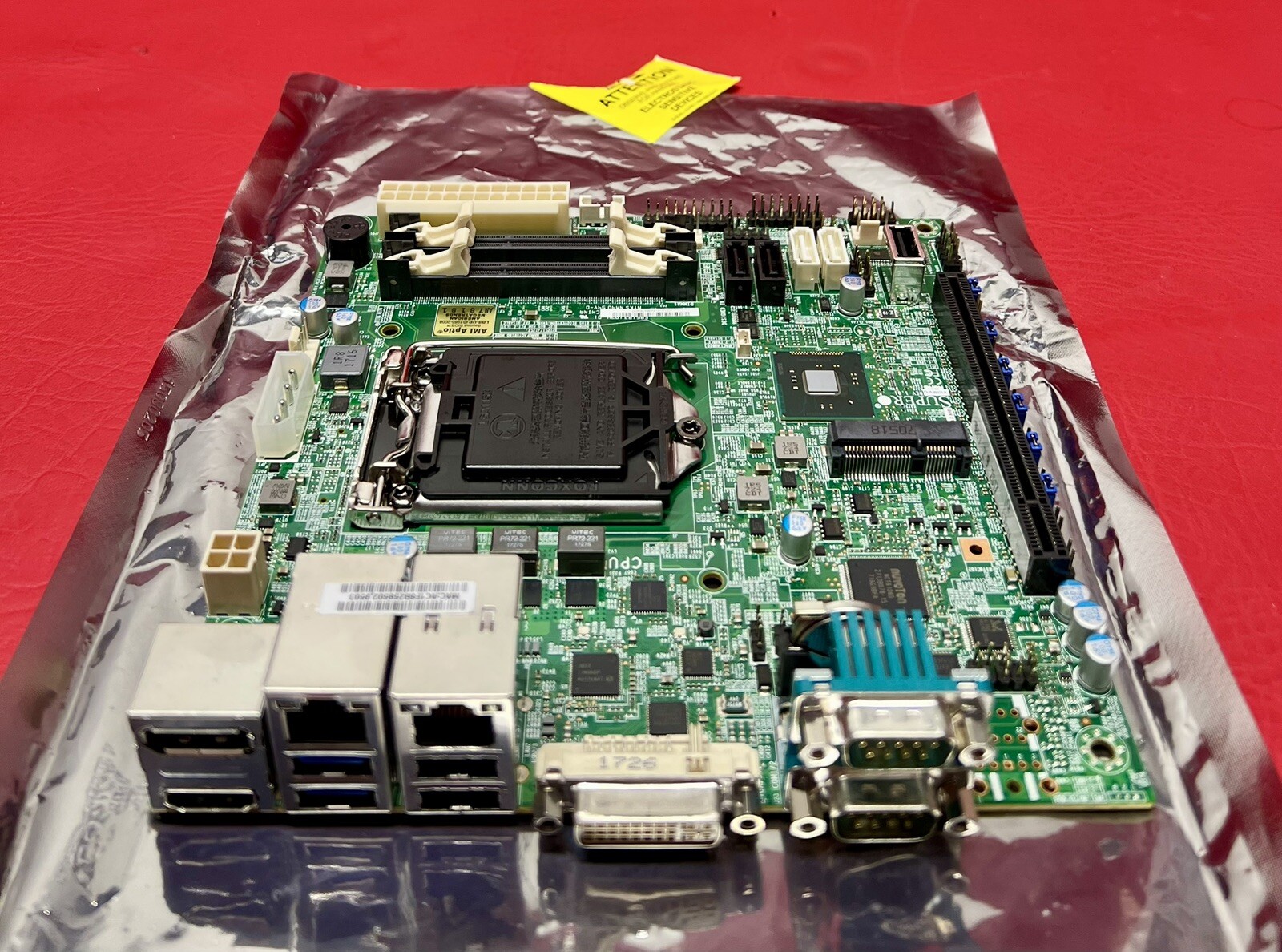 *Open Box* Supermicro X10SLV-Q Motherboard (NO I/O shield)