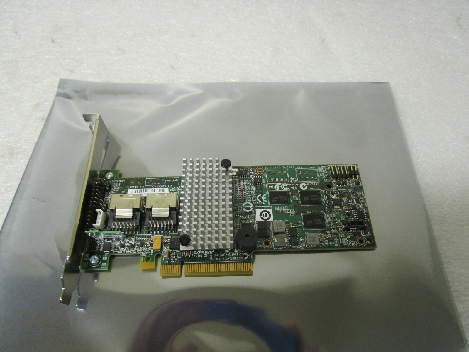 LSI Logic 256MB MegaRAID L3-25121-52B RAID Controller 