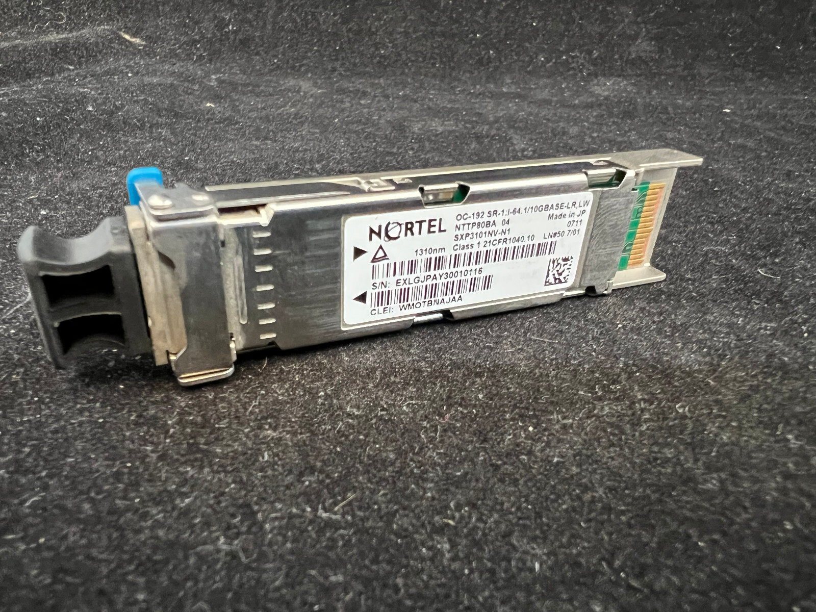 Nortel/Ciena Original NTTP80BA 10G LR XFP 10km 1310nm Optical Transciver