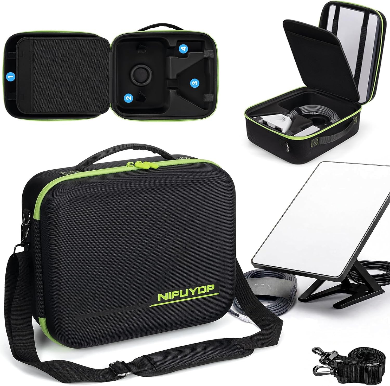 Case for Starlink Mini, Waterproof Travel case Fits Star Link Mini Dish