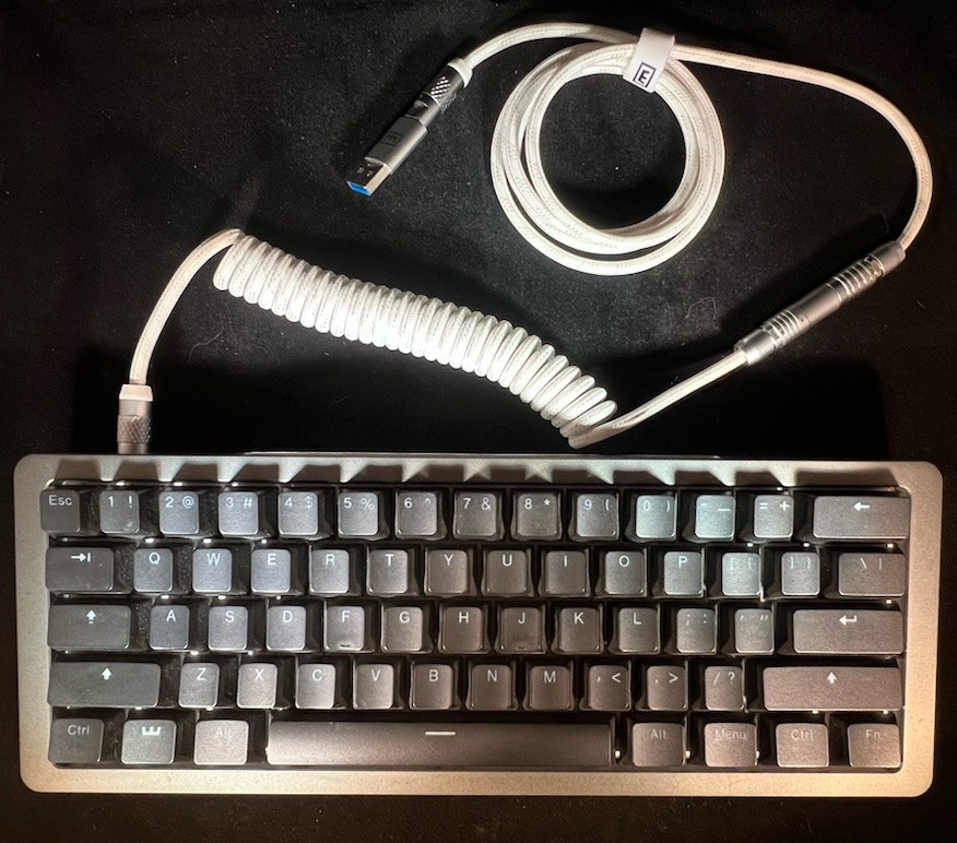 Wooting 60HE Mechanical Keyboard w/ Wooting Aluminum Case and Wooting USB Cord