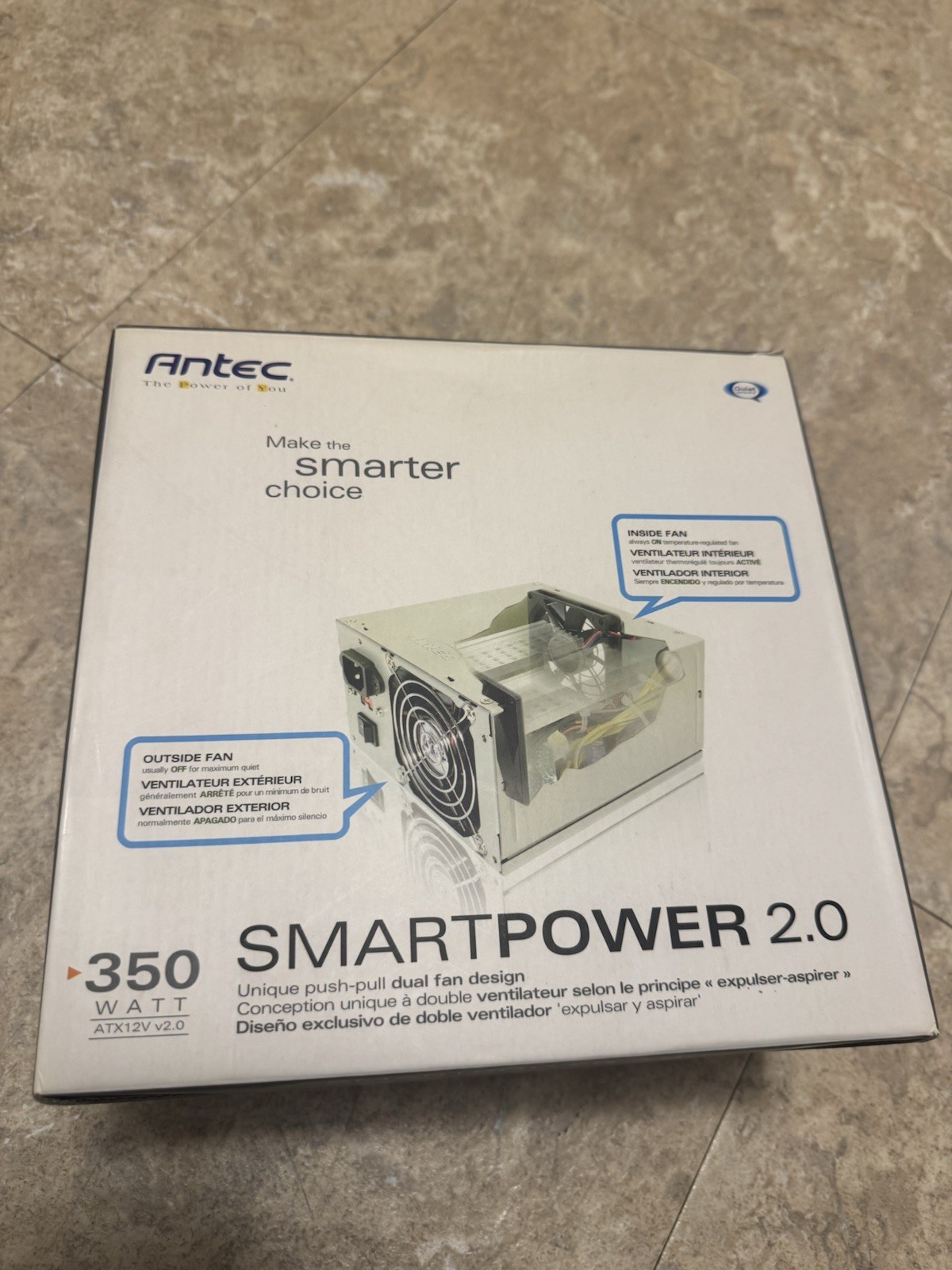 Antec SmartPower 2.0 SP-350 350W ATX Power Supply – Vintage Retro PC