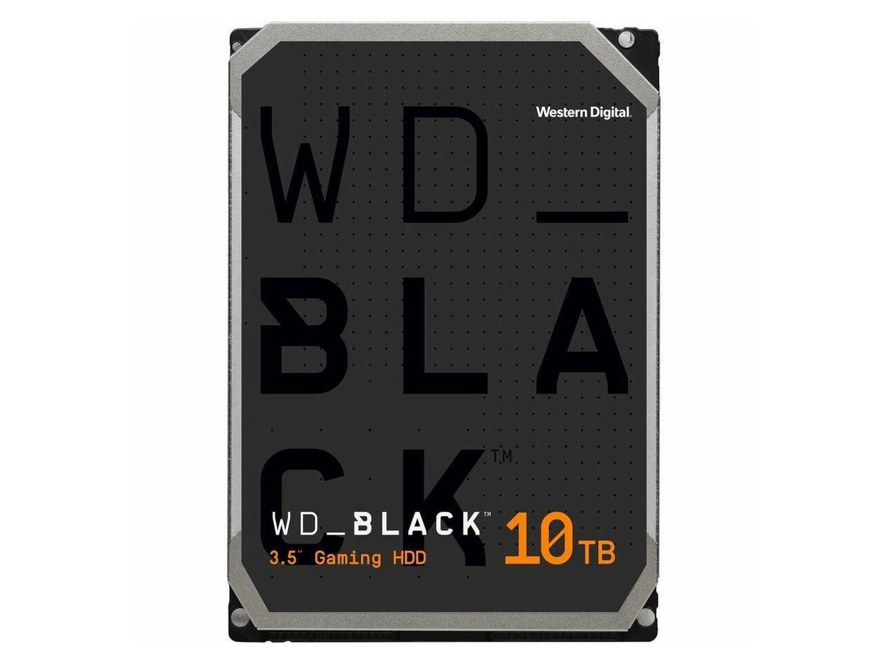 WD Black WD101FZBX 10 TB Hard Drive - 3.5" Internal - SATA (SATA/600) - Conventi