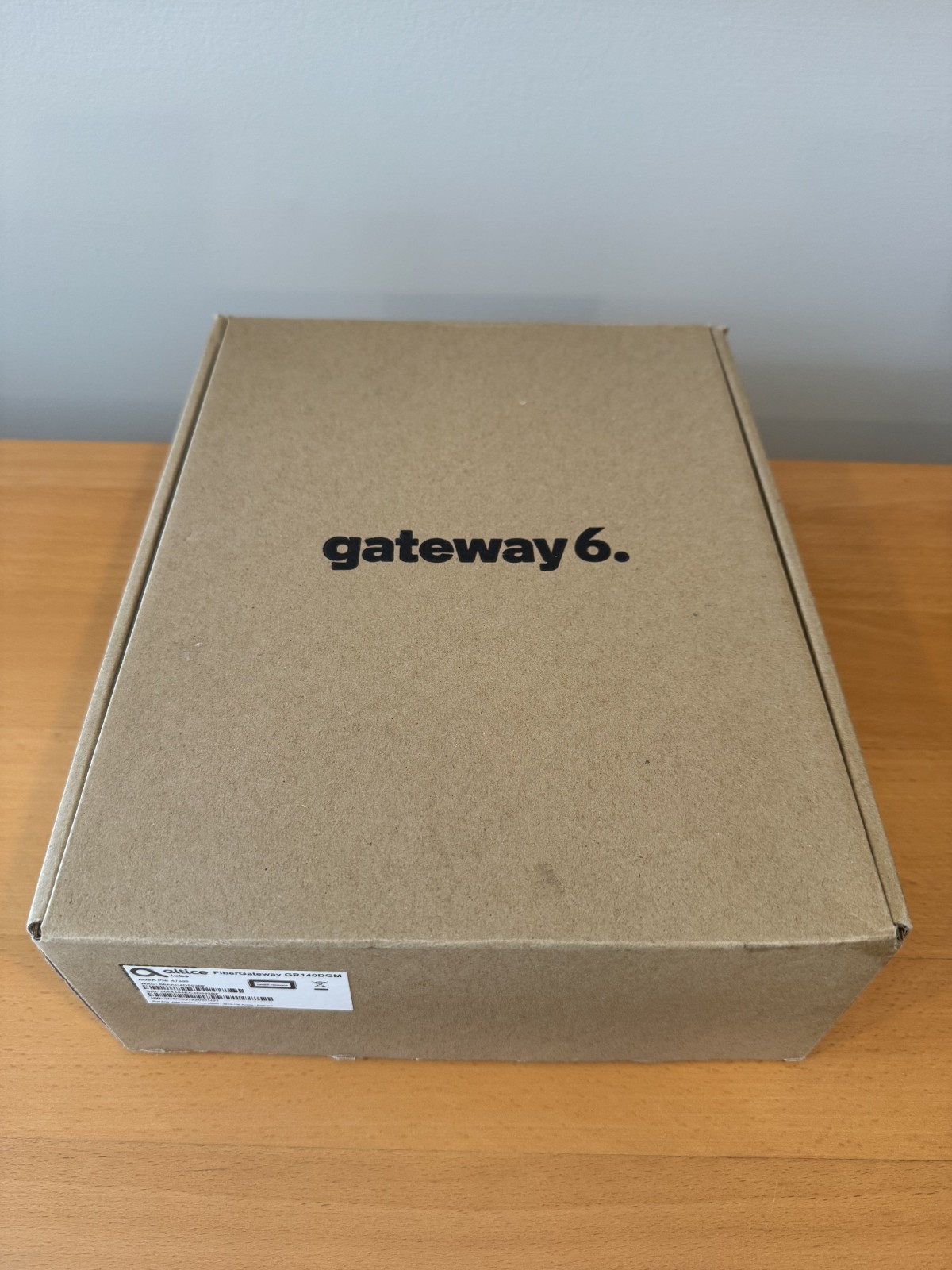Altice Gateway 6 (GR140DGM) High‑Performance Fiber Gateway (New)