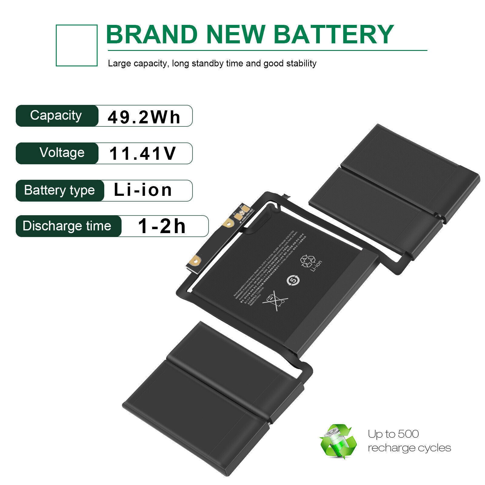 💖LOT OF Battery A1819 For Macbook Pro 13" A1706 Late2016 Mid 2017 EMC 3071 3163