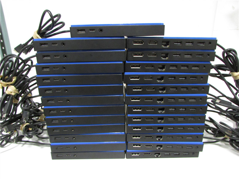HP Elite USB-C TPA-B01 Docking Station USB-C Multi Port Dock Lot of 25