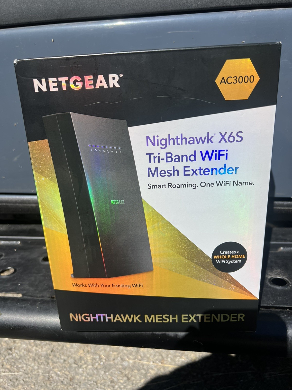 Netgear Nighthawk X6S Tri-Band WiFi Mesh Extender AC3000 EX8000-100NAS,Brand New