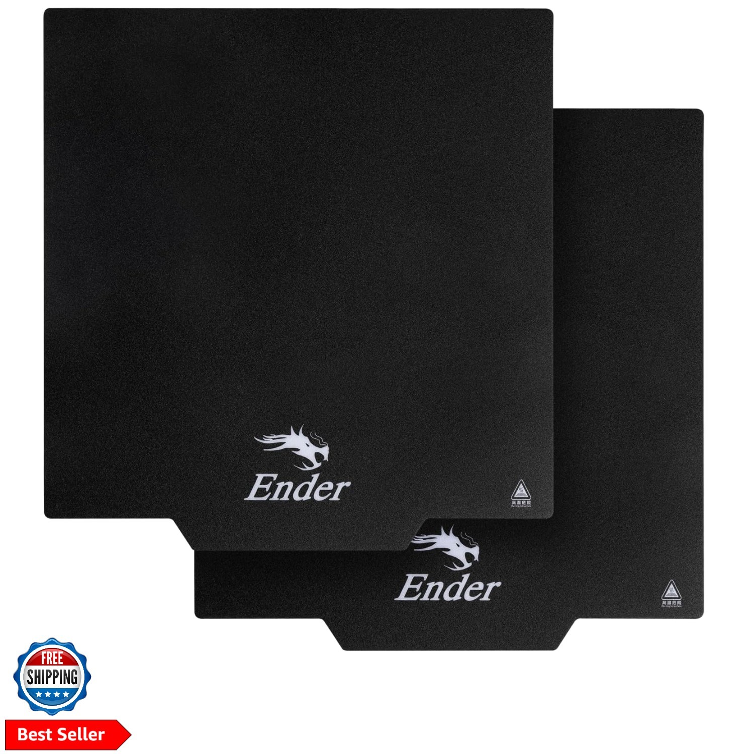 2PCS  Ultra Removable Magnetic 3D Printer Build Surface Heated Bed Cover for ...