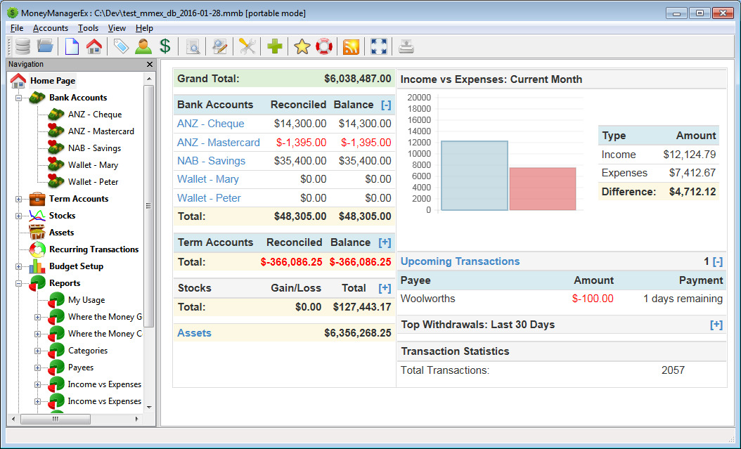 Money Manager budget Software Personal Finance and Budgeting Money Management 