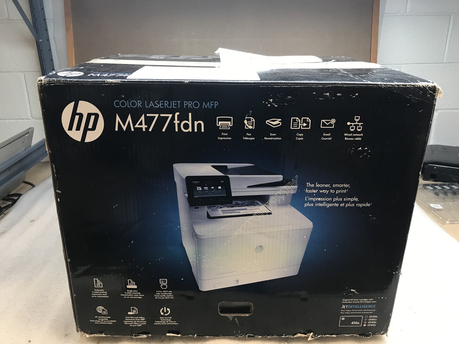 HP Color LaserJet Pro MFP M477fdn CF378A Laser Printer Low Page Count 2392