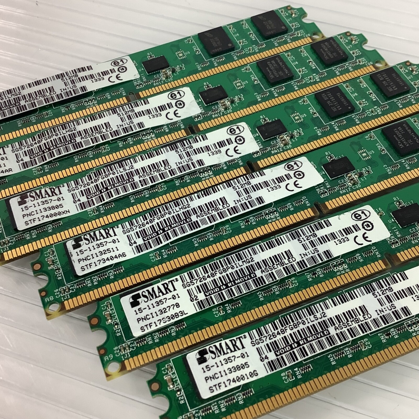 CISCO Smart 15-11357-01 512Mb DRAM Memory (Lot of 6)