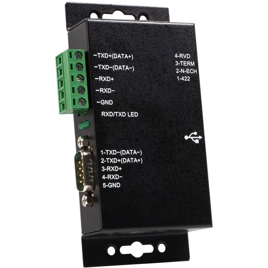 StarTech 1-Port Industrial USB to RS422/RS485 Serial Adapter w/ Isolation
