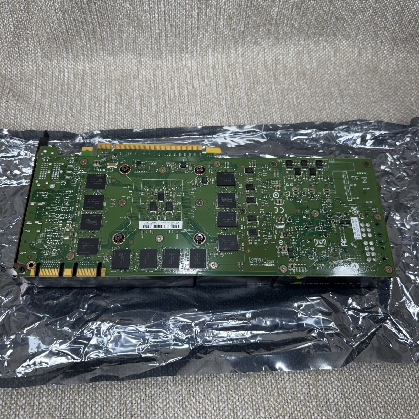 NVIDIA Tesla K40 12GB GDDR5 Graphics Card P2081 PCI Express 3.0 x16 *Untested